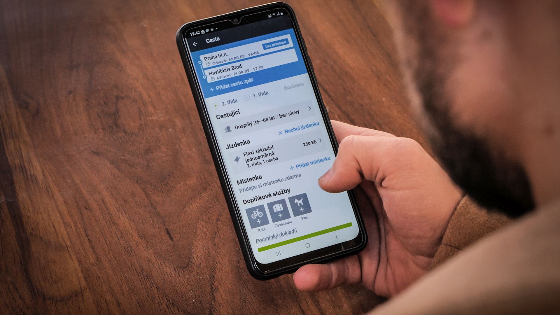 Mobilní aplikace Můj vlak zjednodušuje odbavení cestujících