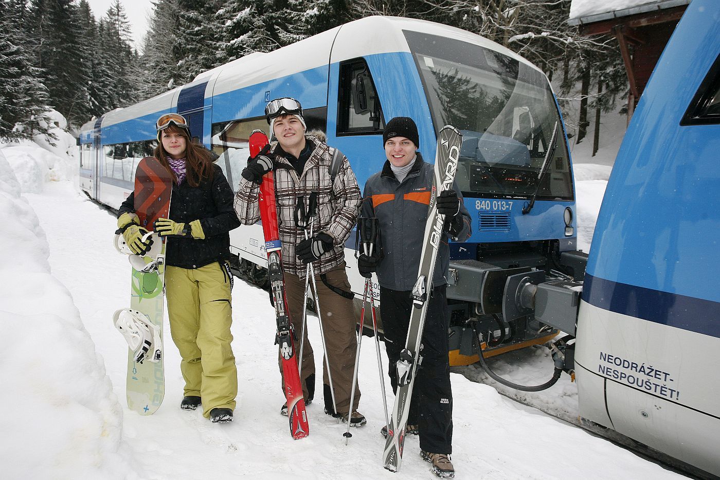 Vlaky RegioSpider vozí cestující do Jizerských hor