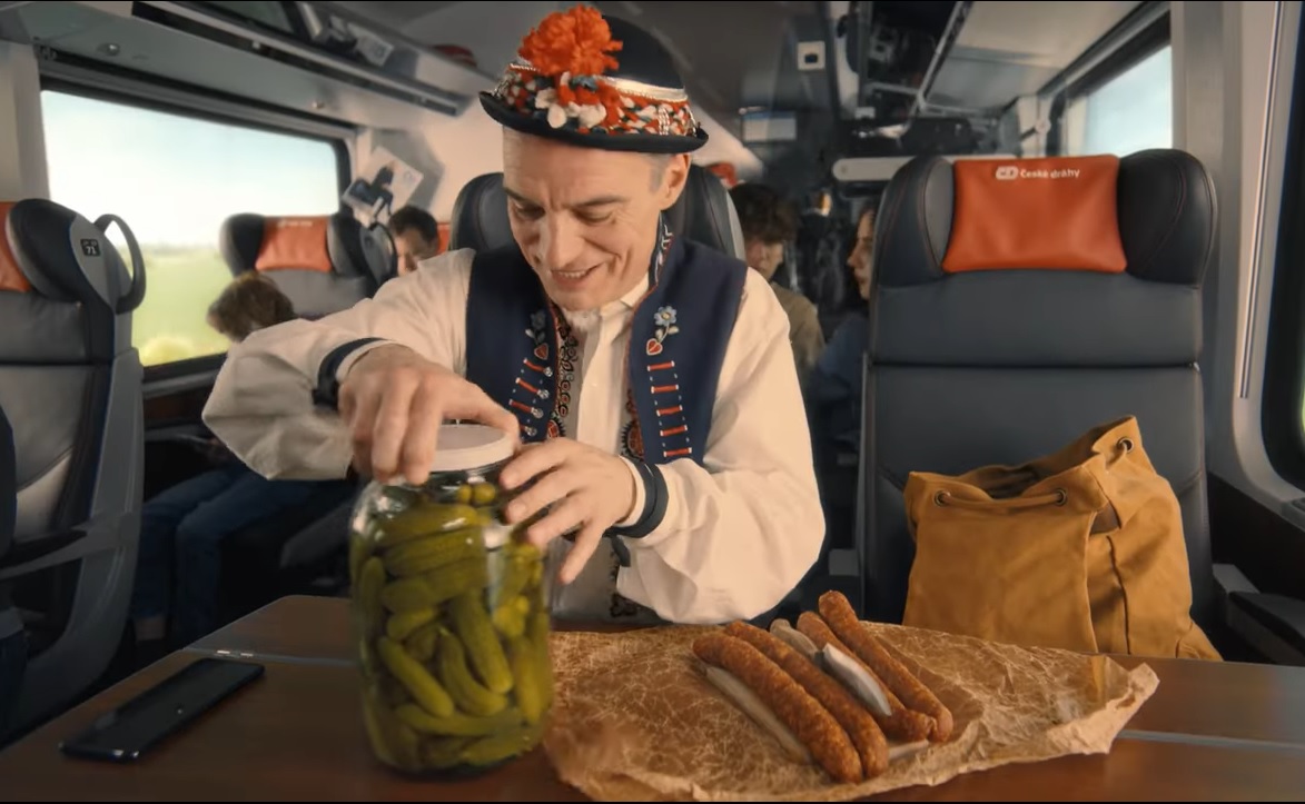 Záběry z nové kampaně ČD