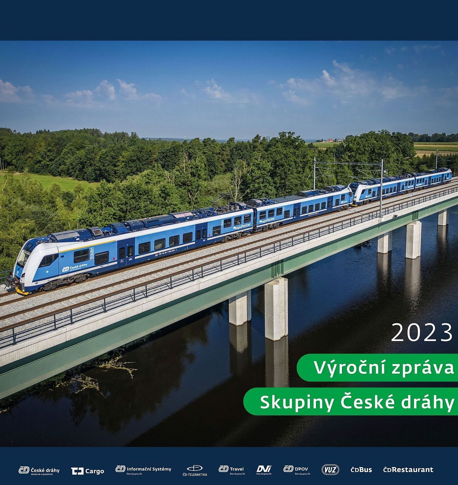 Výroční zpráva Skupiny ČD 2023