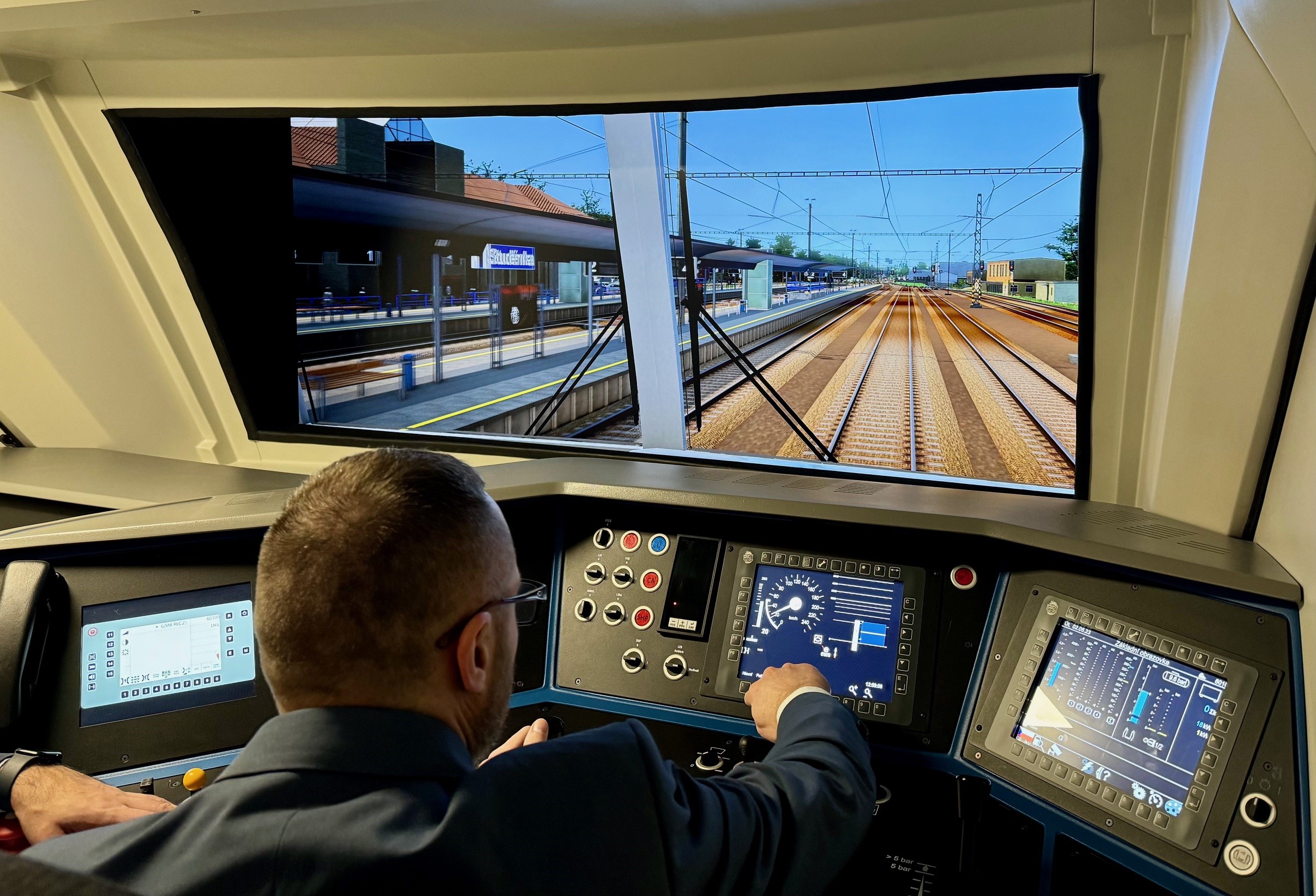 Simulátor pro strojvedoucí - 1