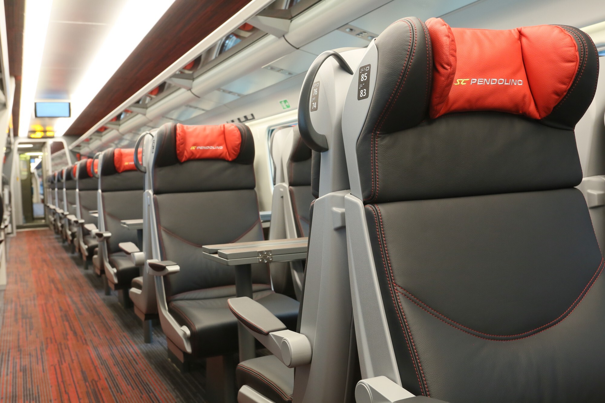 Pendolino - 1. třída