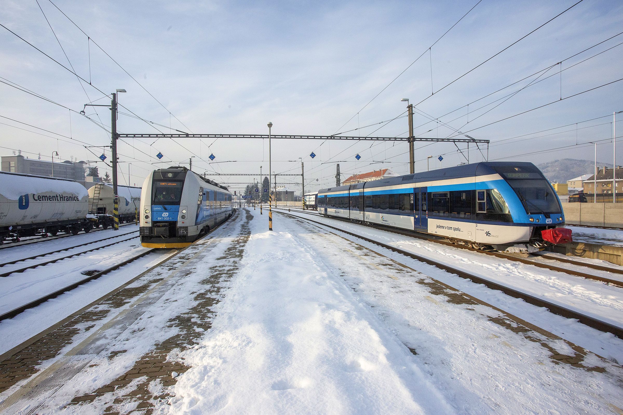 RegioPanter a Stadler v Olomouckém kraji