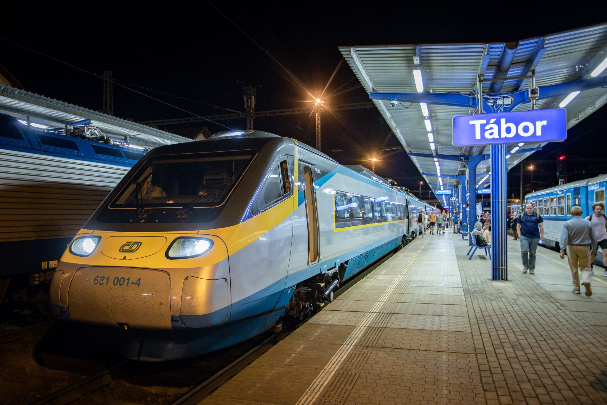 Pendolino v Táboře