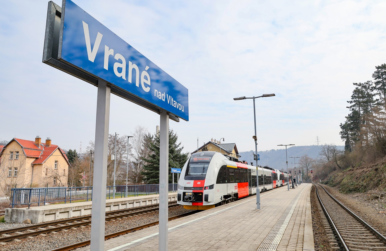 RegioFox ve Vraném nad Vltavou