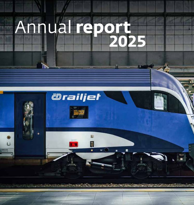 Annual Report of the České dráhy Group 2025
