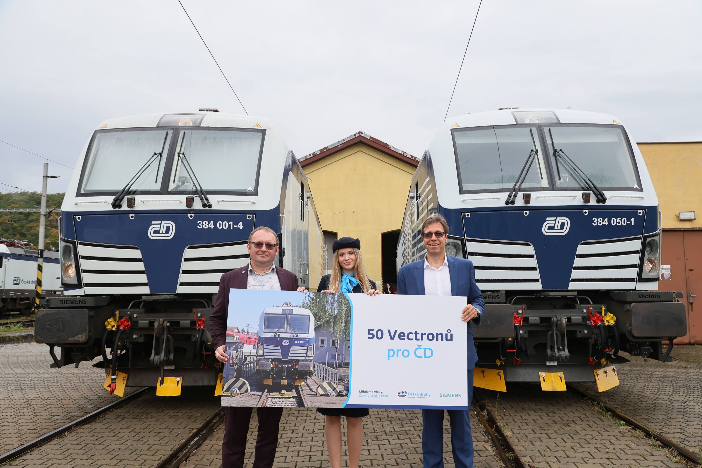 Handover of the 50th Vectron series 384